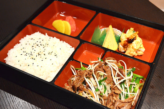 Gyu Tongue Moyashi Bento