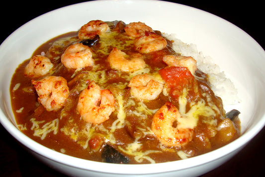 Ebi Cheese Curry Rice