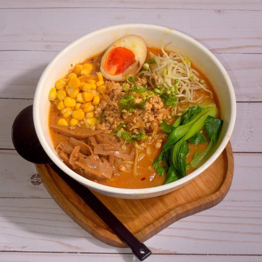 Spicy Miso Corn Ramen